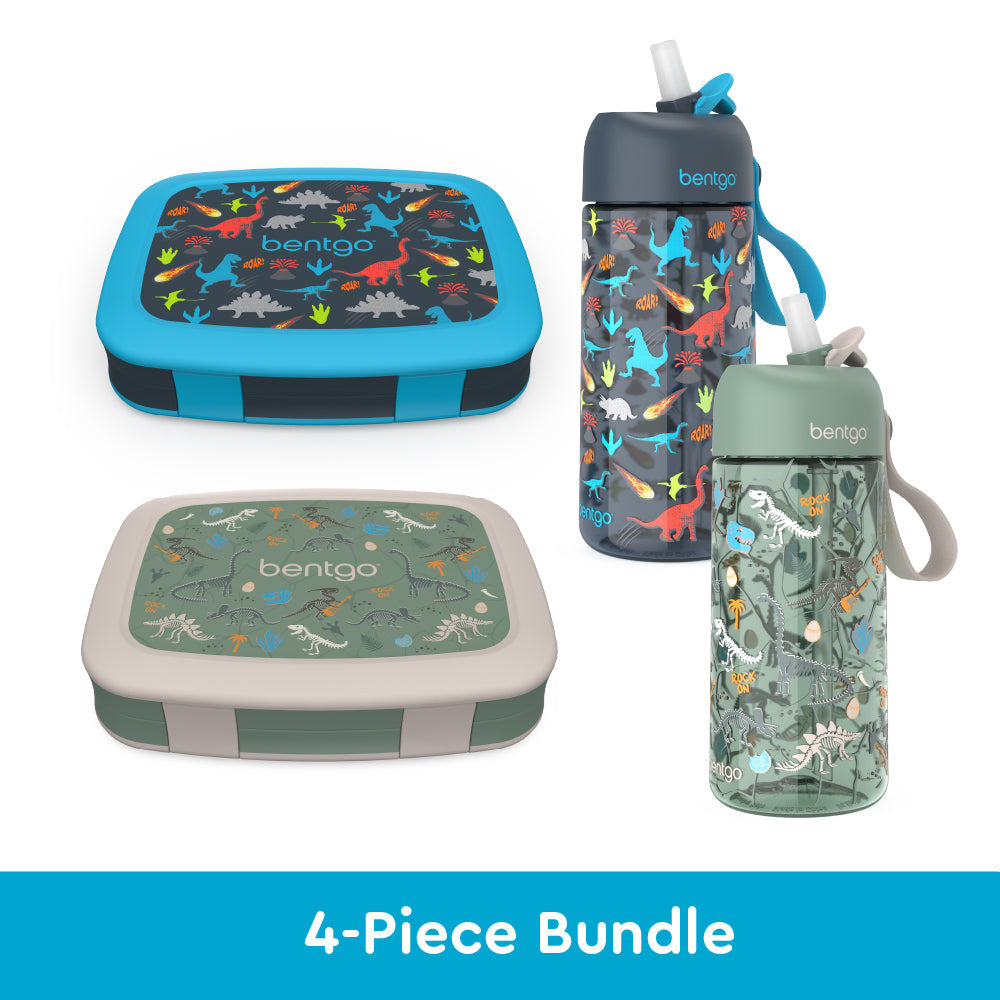 bentgo-kids-prints-lunch-boxes-and-water-bottles-p1 bentgo-lunch-box-bottle-bundle-dinsoaur-fossils-1.jpg